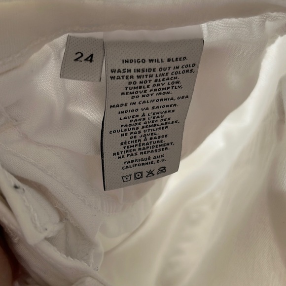 J Brand White Denim Jeans - Picture 5 of 5
